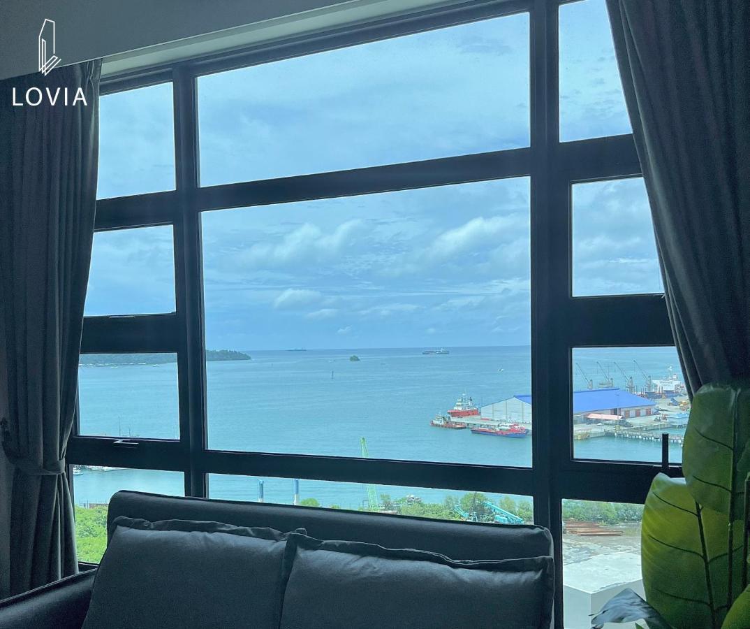 Jesselton Quay Kk Sea View Or City View By Lovia Kota Kinabalu Exterior foto